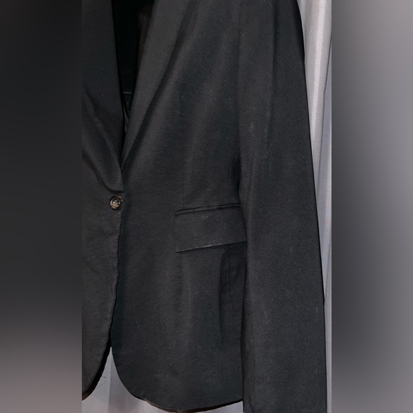 Express Design Studio Size 4 Black Button Up Blazer - Picture 4 of 11